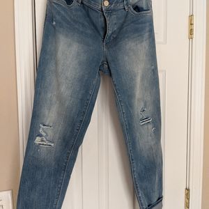 WHBM skinny sz 8 cropped jeans